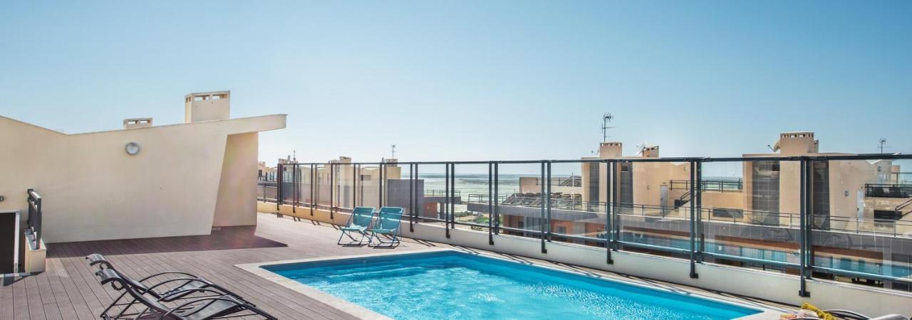 Sunset Home Olhao- Modern 3 Bed Luxury Apartment With Rooftop Pool Екстер'єр фото
