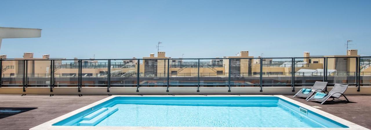 Sunset Home Olhao- Modern 3 Bed Luxury Apartment With Rooftop Pool Екстер'єр фото